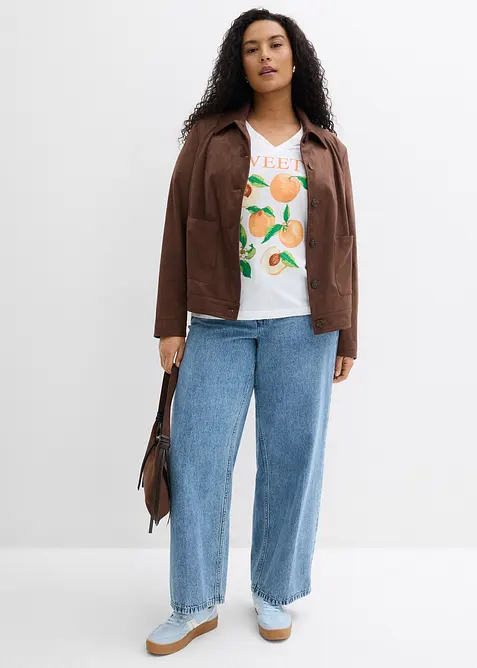 T-shirt av ekologisk bomull, bonprix