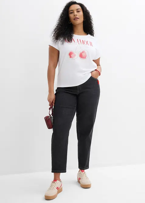 T-shirt av bomull, bonprix