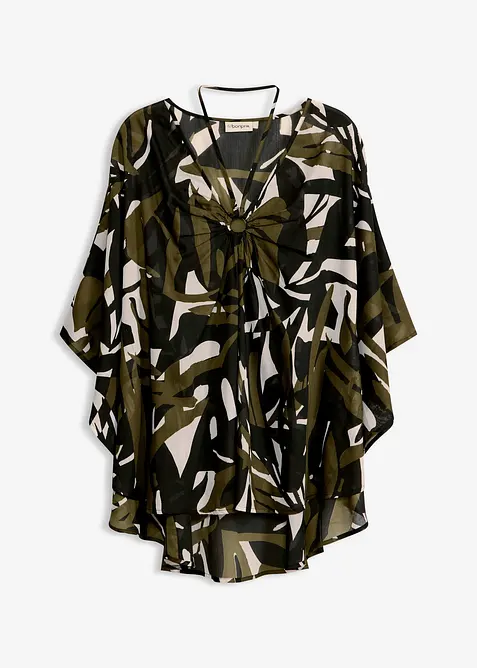 Transparent strandtunika, bonprix