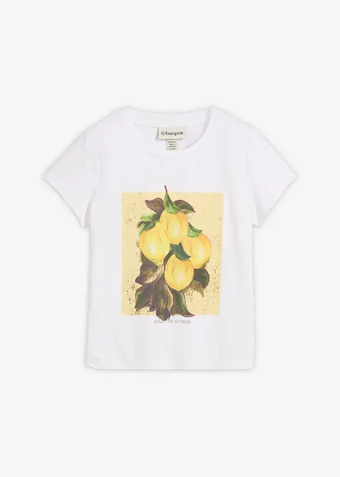 T-shirt i elastisk bomullsmix, bonprix