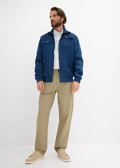 Jeansjacka av bomull, bonprix