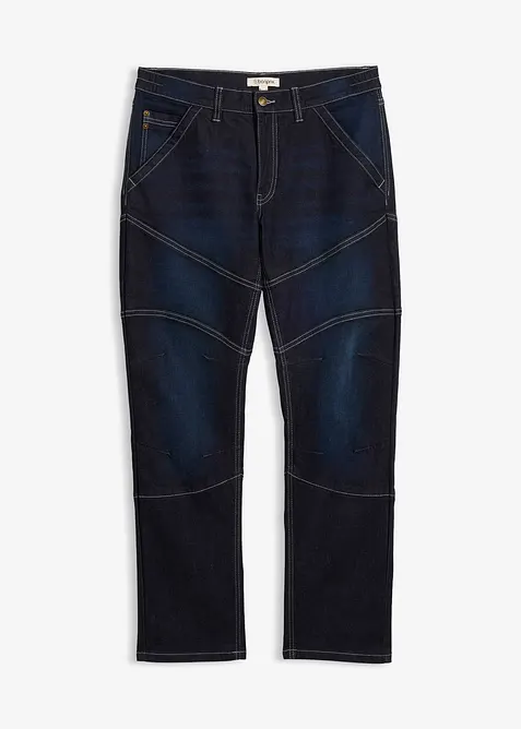 Regular Fit Jeans med bekv&auml;m midja, Straight, bonprix