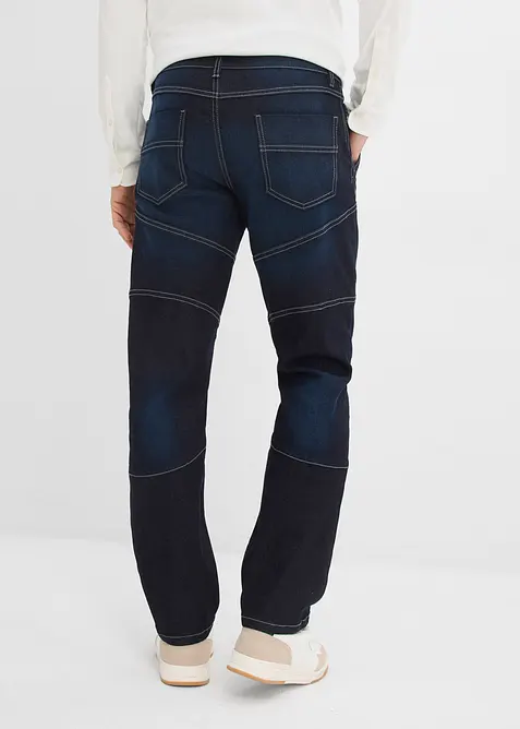 Regular Fit Jeans med bekv&auml;m midja, Straight, bonprix