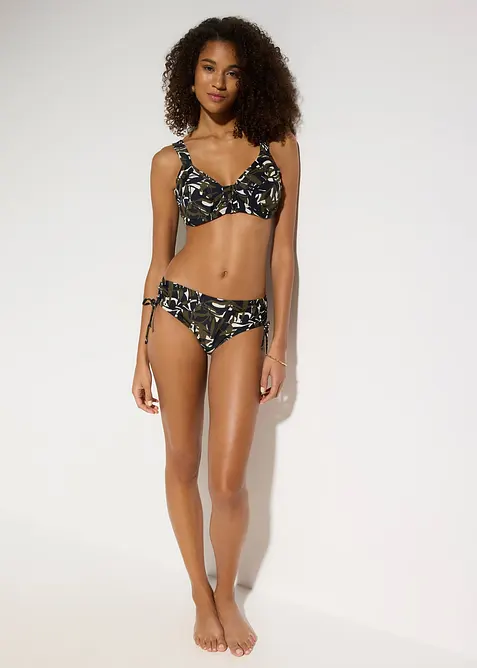 Minimizer-bikini med knytband (2 delar), bonprix