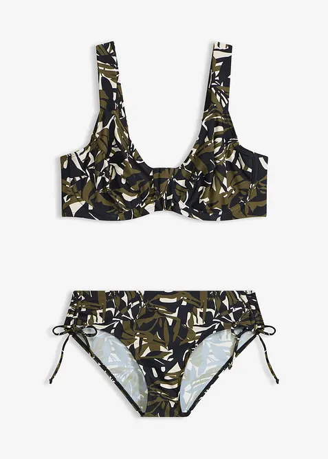 Bikini med korsade axelband (2 delar), bonprix