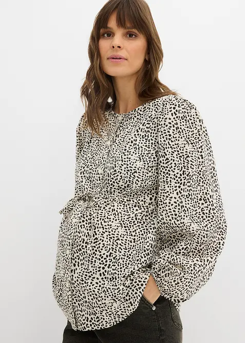 Mamma-/amningsblus med bomull, bonprix