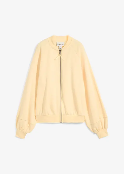 Blusjacka med ballong&auml;rmar, bonprix