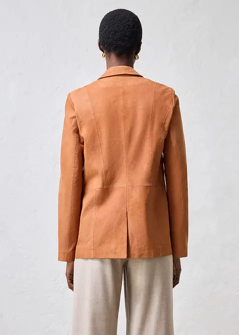 Kavaj av mocka, bonprix