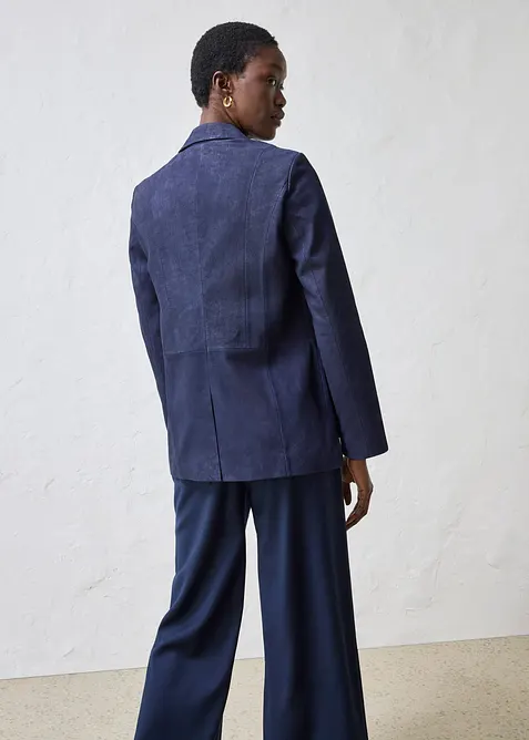 Kavaj av mocka, bonprix