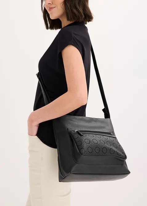 Axelremsv&auml;ska med dekorativt ytterfack, bonprix