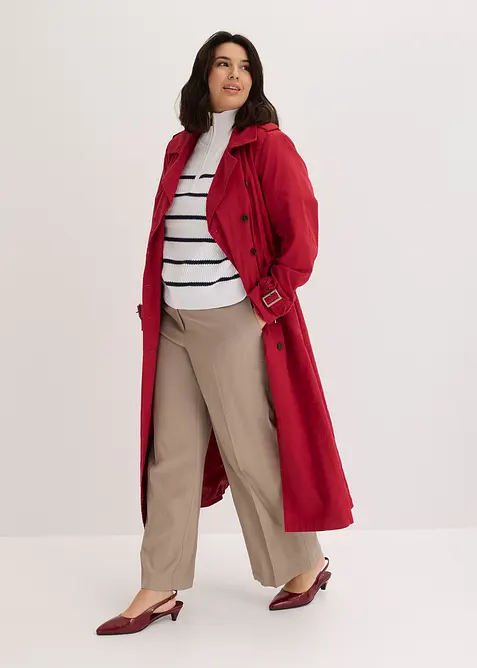 Luftig, vid byxa med viskos, bonprix