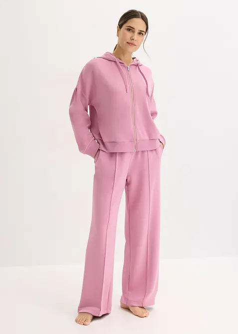 Munkjacka och byxa i stabil trik&aring;, bonprix