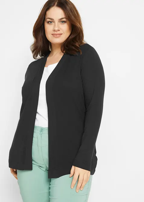Cardigan i mjuk viskos, bonprix