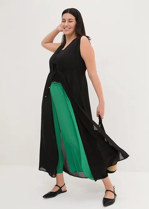 Linne med smala axelband, av bomull (3-pack), bonprix