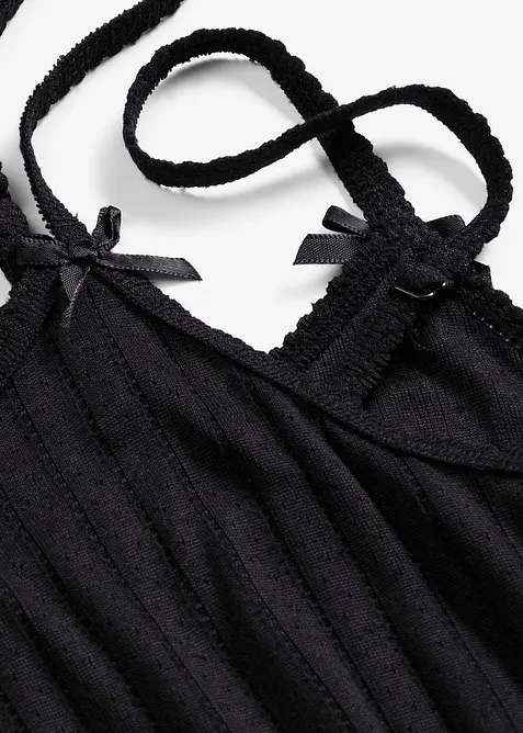 Pyjamas i mjuk pointellejersey, bonprix