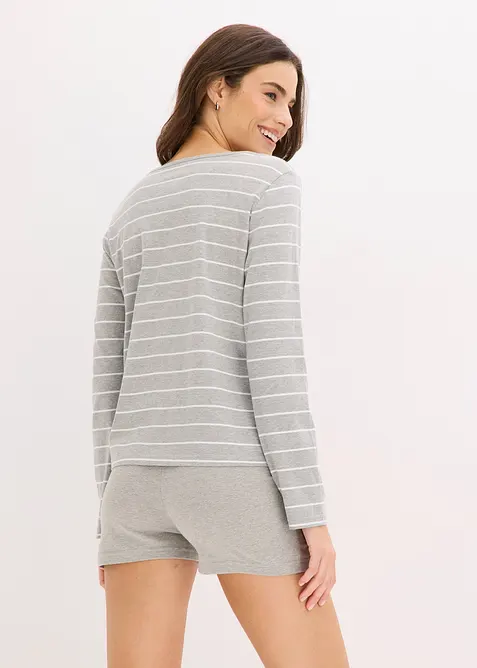 Pyjamas med cykelbyxa, bonprix