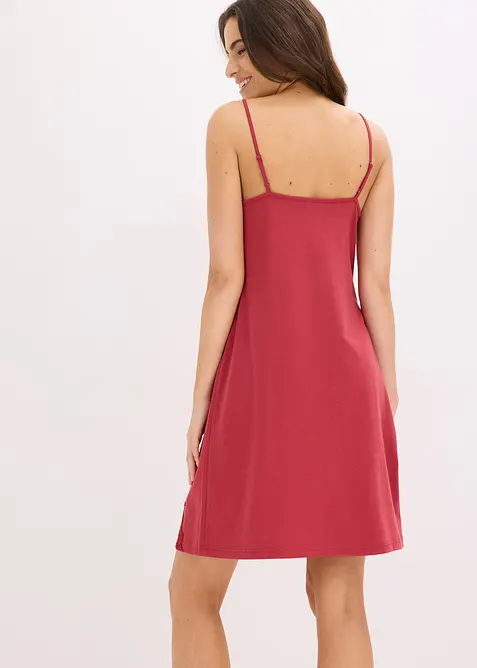 Nattlinne med smala axelband, bonprix