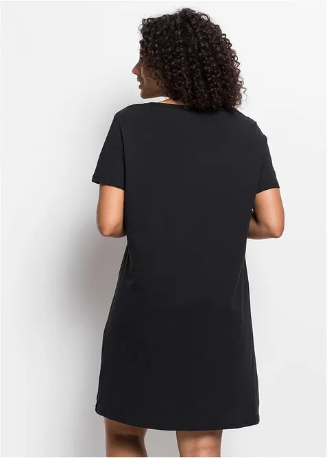 Kort nattlinne med ekologisk bomull, bonprix