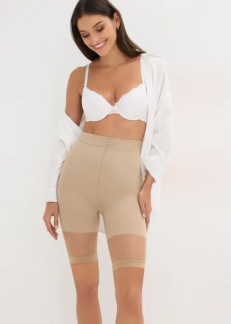 Formande cykelbyxa med anti skav-effekt (30 den), bonprix