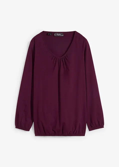 L&aring;ng&auml;rmad bomullstopp med res&aring;r, bonprix