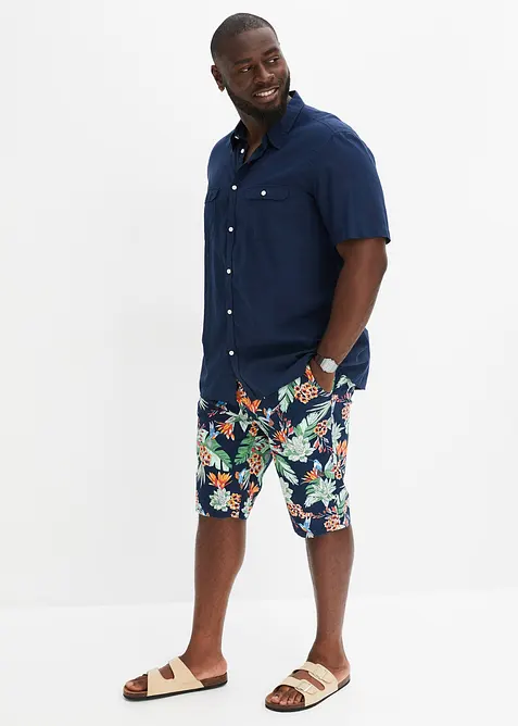 Kort&auml;rmad skjorta i ren bomull, bonprix