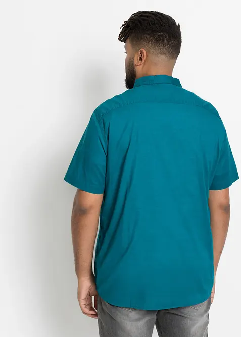 Kort&auml;rmad skjorta i ren bomull, bonprix