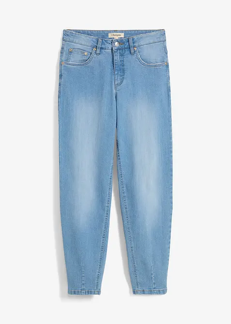 Jeans i barrelmodell, bonprix