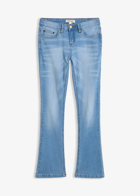 Bootcut jeans Mid Waist, Stretch, bonprix