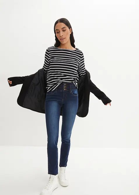 Slim Jeans High Waist, Shaping, bonprix