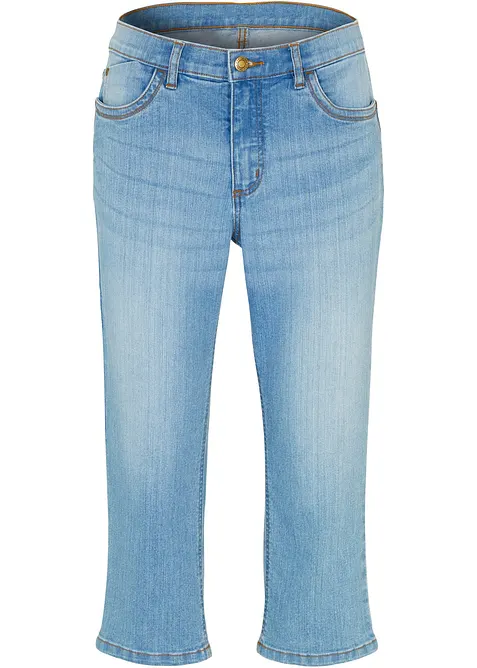 Slim Capri Jeans Mid Waist, bonprix