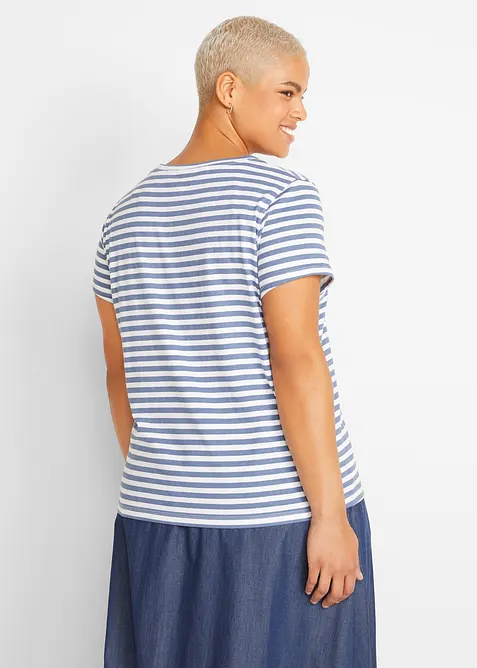 Randig T-shirt, bonprix