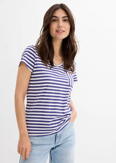 Randig T-shirt, bonprix