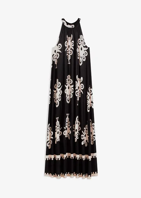 Jerseykl&auml;nning i mjuk viskosmix, bonprix