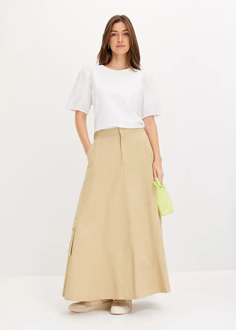 Topp med ballong&auml;rmar, bonprix