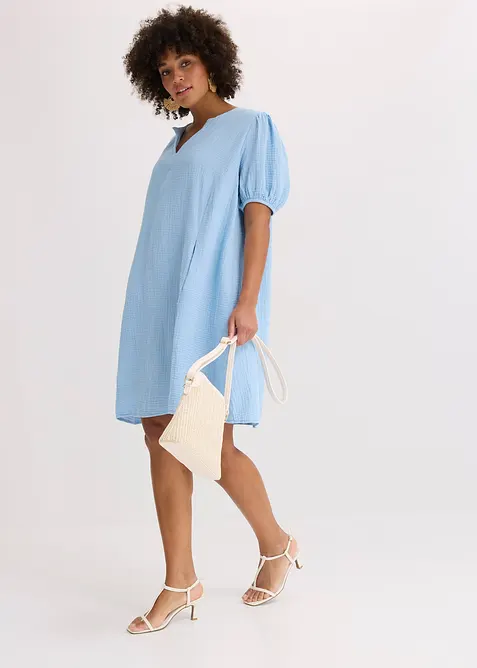 Kort muslinkl&auml;nning, bonprix