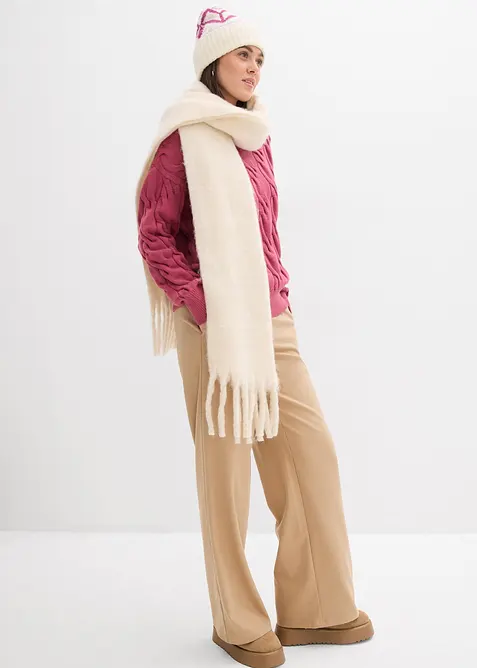 Oversizetr&ouml;ja i mjuk viskosmix, bonprix