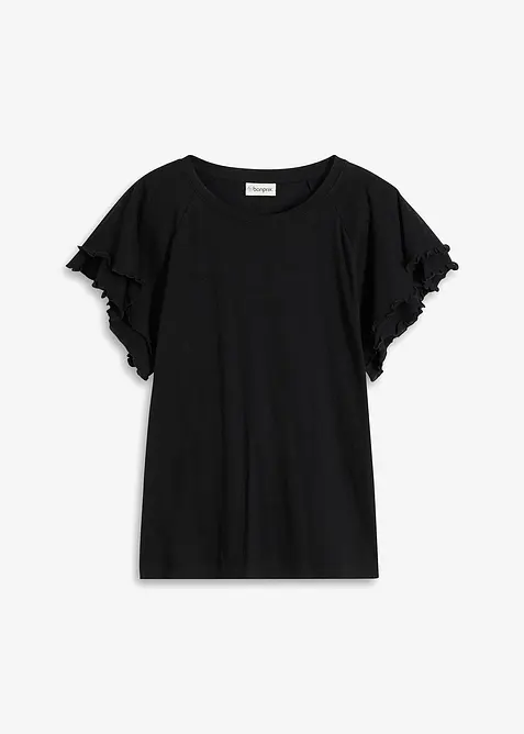 Topp med charmiga &auml;rmar, bonprix