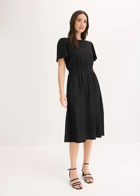 Utst&auml;lld jerseykl&auml;nning, bonprix