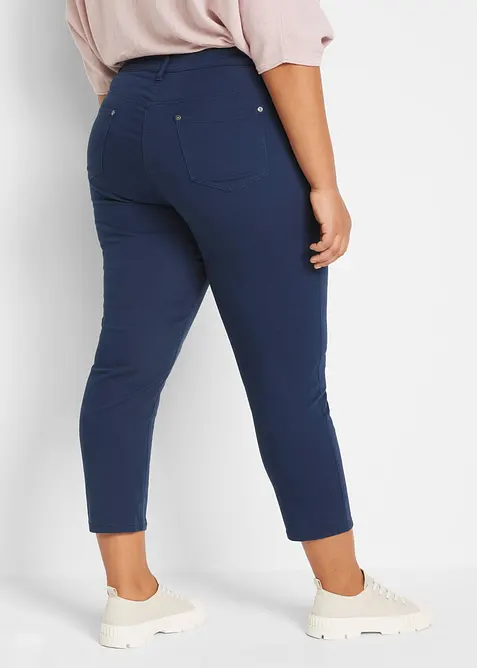 7/8-byxa med stretch och h&ouml;g midja, bonprix