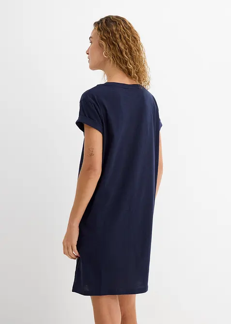 Jerseykl&auml;nning i ekologisk bomull, bonprix