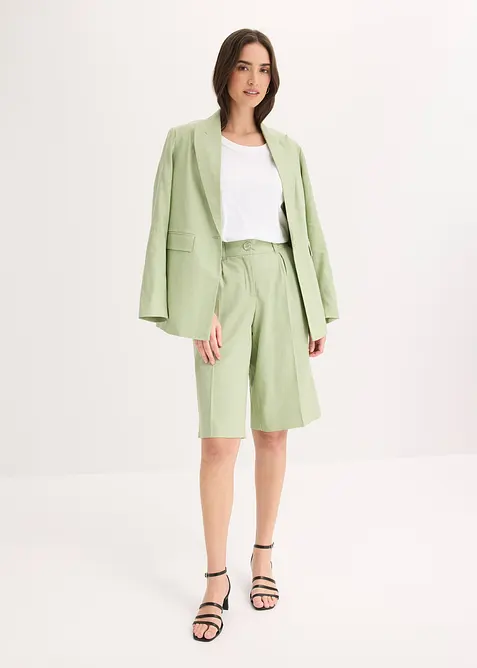 Shorts i linnemix, bonprix