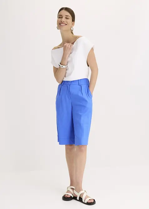 Shorts i linnemix, bonprix
