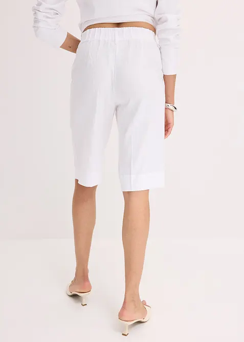 Shorts i linnemix, bonprix