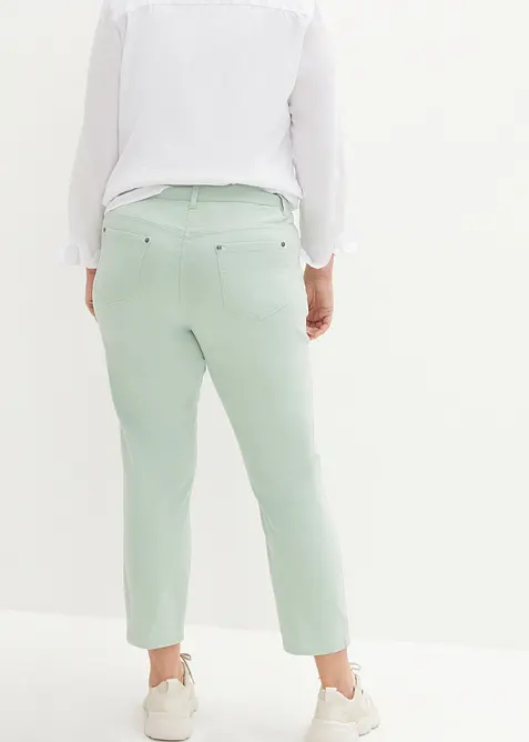 7/8-byxa i bomullsstretch, bonprix