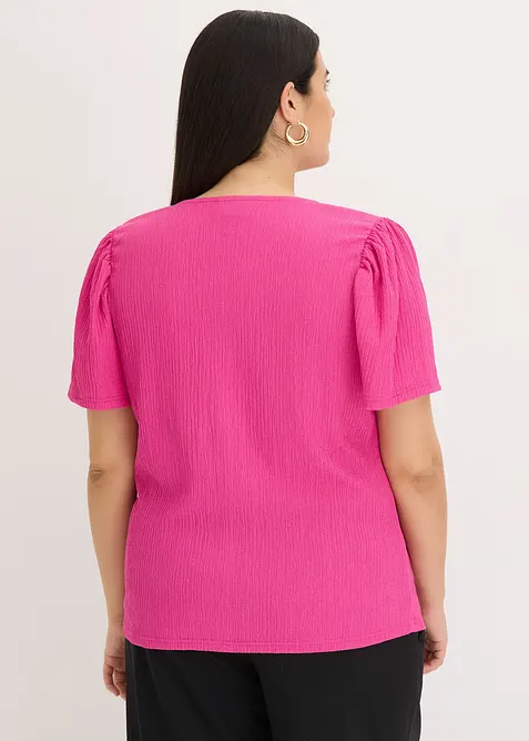 Topp i kr&auml;pp med struktur, bonprix