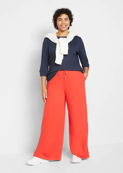 L&aring;ng&auml;rmad topp i ren ekologisk bomull, bonprix