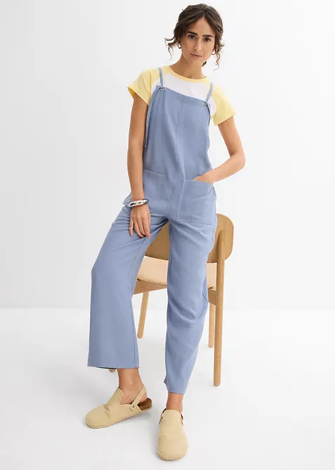 Jumpsuit av mjuk viskos, bonprix