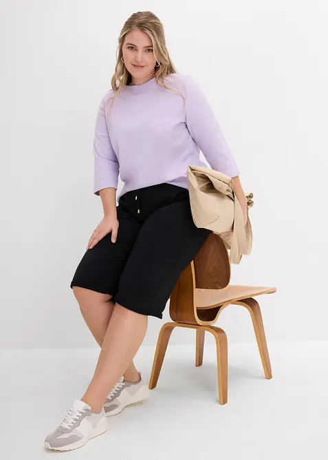 Topp i tjockt material av ekologisk bomull, bonprix