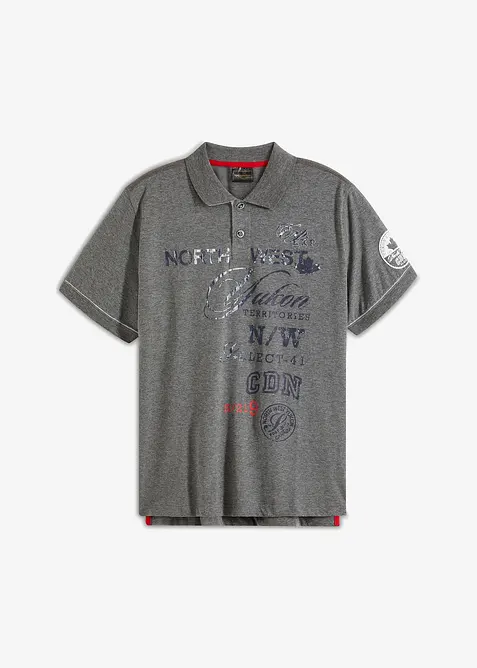 Kort&auml;rmad pik&eacute;tr&ouml;ja i jersey, bonprix