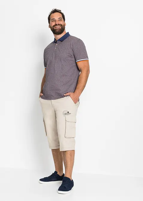 Pik&eacute;tr&ouml;ja i bomullsjersey, korta &auml;rmar, bonprix